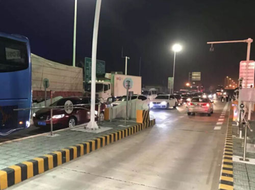 地磅改造現(xiàn)場